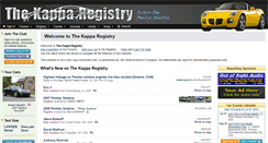 Desktop Screenshot of kapparegistry.com